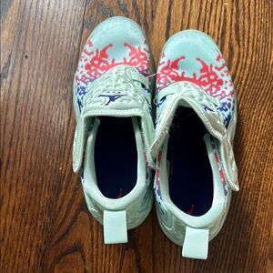 Jordan kids Zion 3 Green and Red Sneakers